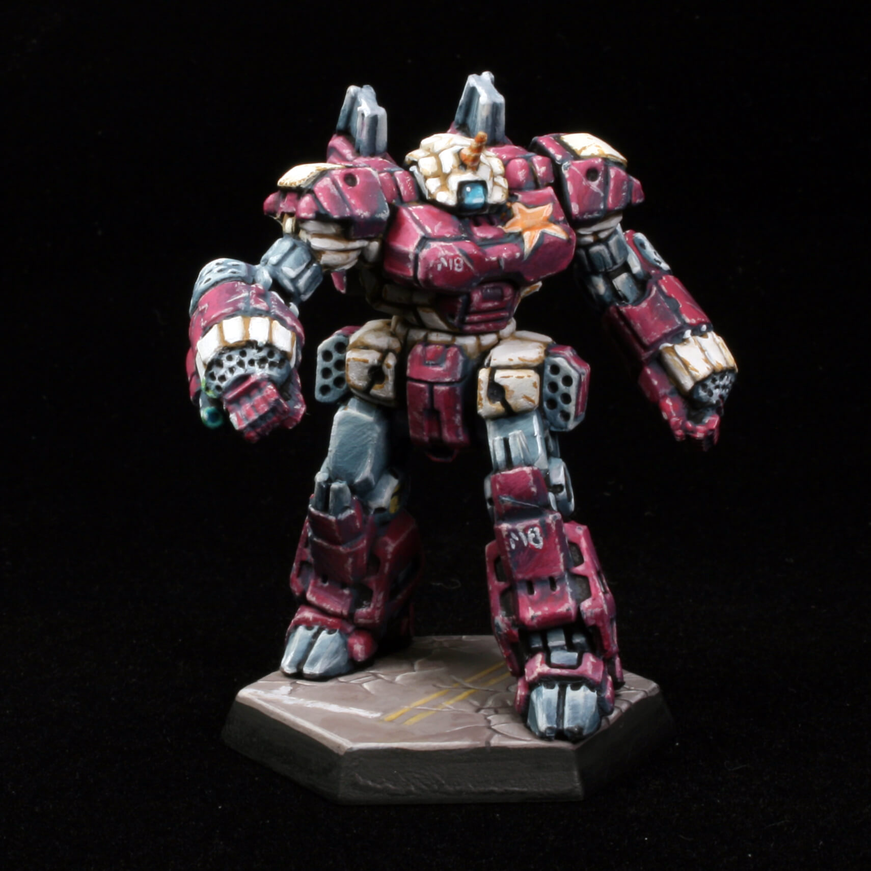 Crusader – Pink & White